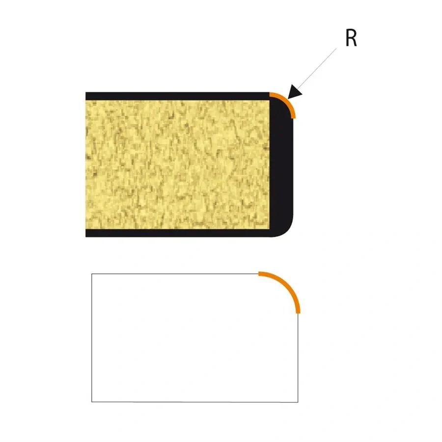Radiusová žiletková fréza HW - R8 D31,8x24 L67 S=8, F061-19881, IGM