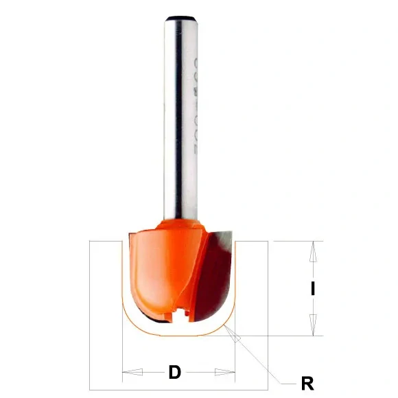 Žlábková fréza - R6,4 D19x16 S=6 HW, C75100211, CMT