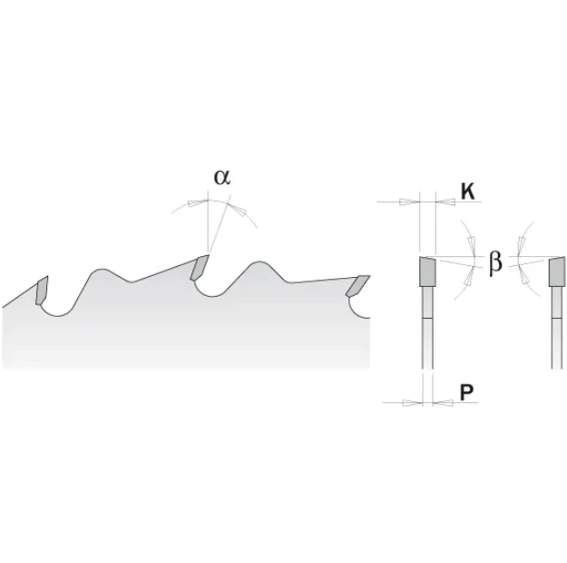 Pilový kotouč na stavební řezivo - D550x4,0 d30 Z40 HW, - C28604022M, CMT Industrial