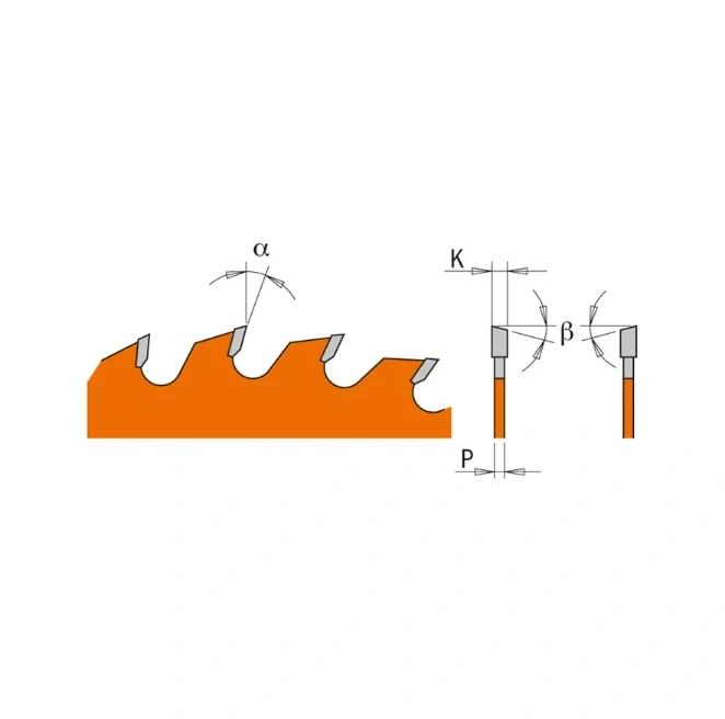 Pilový kotouč pro elektronářadí univerzální - D125x2,4 d20 Z20 HW - 291.125.20H, CMT Orange