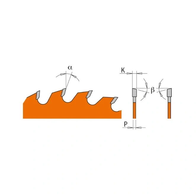 Pilový kotouč pro elektronářadí univerzální - D190x2,6 d16 Z24 HW, - C29119024E, CMT Orange