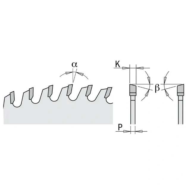 Pilový kotouč na dřevo, Masterpack - D160x2,2 d20 Z40 HW, 10ks, - K16040H-X10, CMT Contractor
