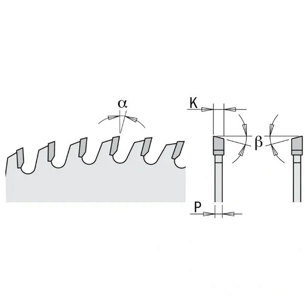 Pilový kotouč na dřevo, Masterpack - D216x2,4 d30 Z24 HW, 10ks, - K21624M-X10, CMT Contractor