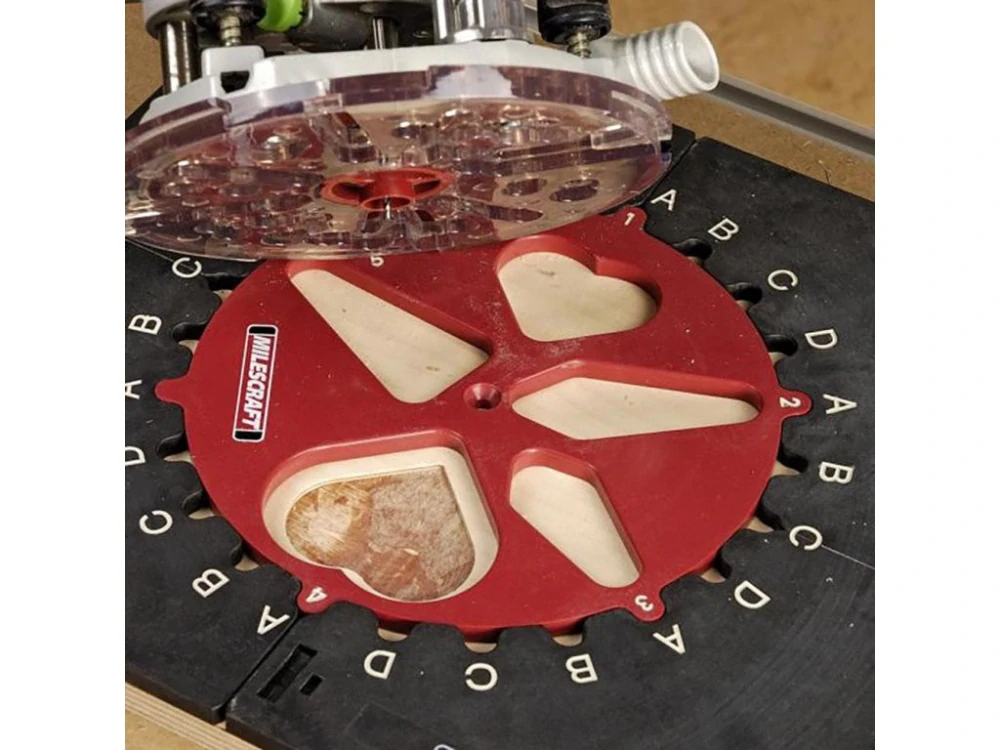 Přípravek pro frézování ornamentů a vzorů, Milescraft, M1257