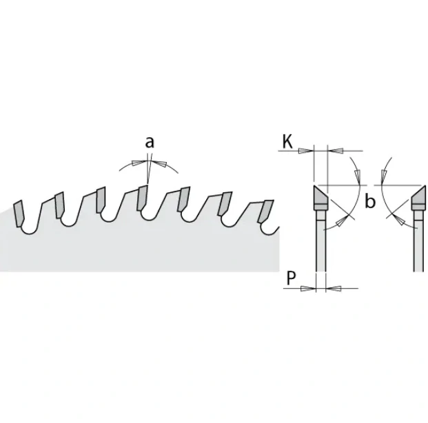 Pilový kotouč na lamino bez předřezu - D250x3,2 d30 Z80 HW, - C28368010M, CMT CHROME C283