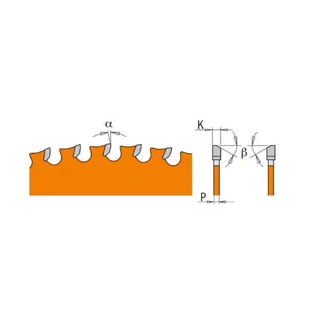 Pilový kotouč na železo - D190x2 d30+20 Z64 HW, - 226.190.64M, CMT Orange Industrial
