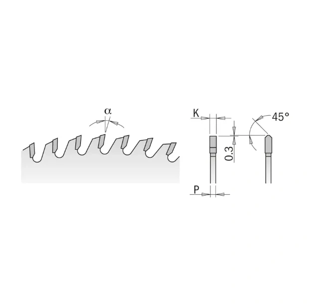 Pilový kotouč na neželezné kovy a plasty - D350x3,2 d32 Z92 HW, - C28409214P, CMT