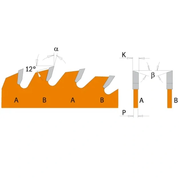 Ultra tenký kotouč pro příčné řezy - D165x1,7 d20(+15,87) Z36 HW, - C27216536H, CMT ITK