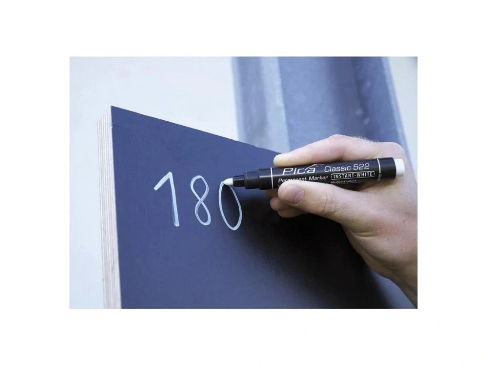 Permanentní značkovač bílý, 52252, Pica Marker 