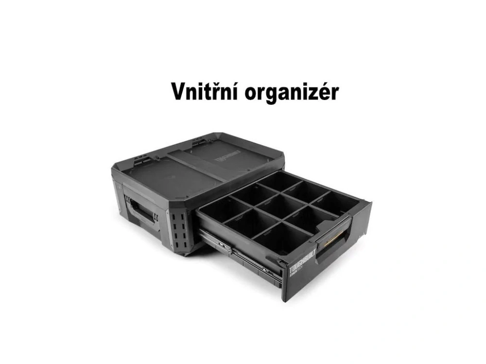 Box na nářadí 1x zásuvka, TB-B1-D-30-1, Toughbuilt StackTech®