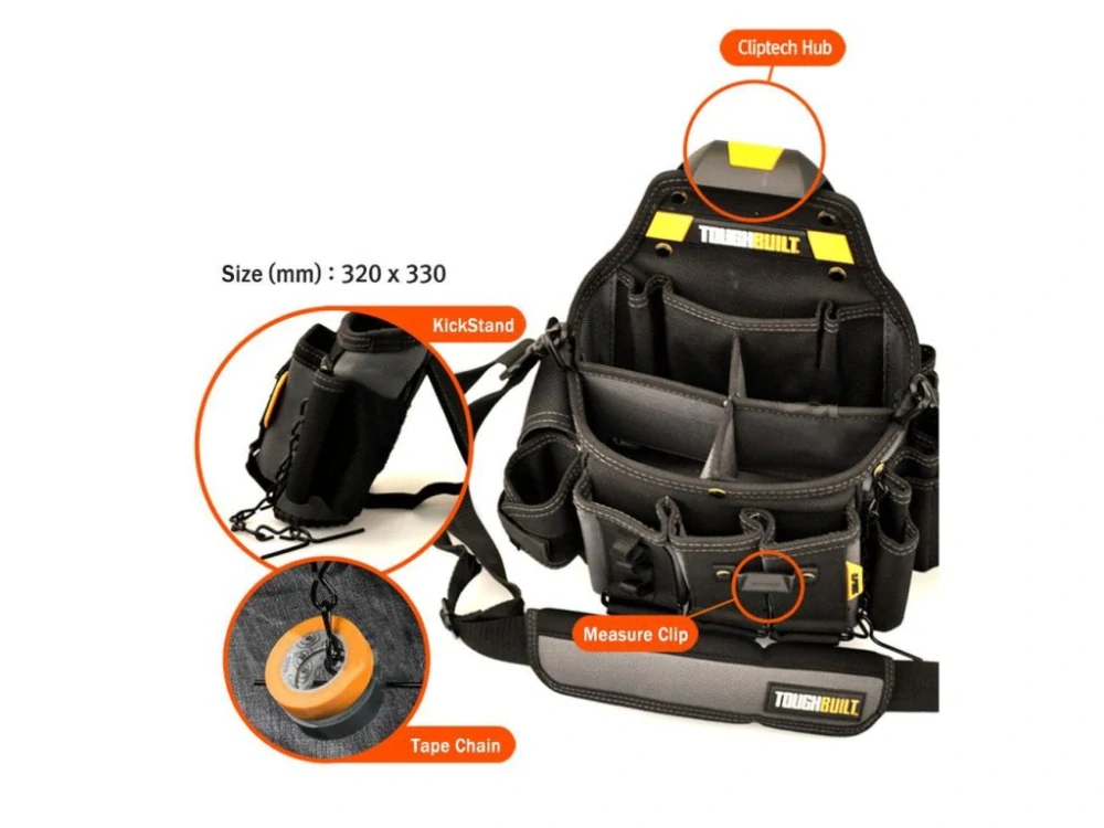 Elektrikářská brašna velká, TB-CT-104, Toughbuilt