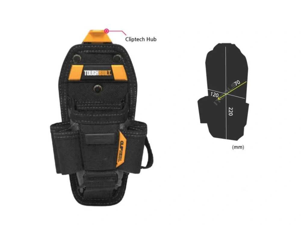 Pouzdro technik 7 kapes (středně velké), TB-CT-36-M7, Toughbuilt