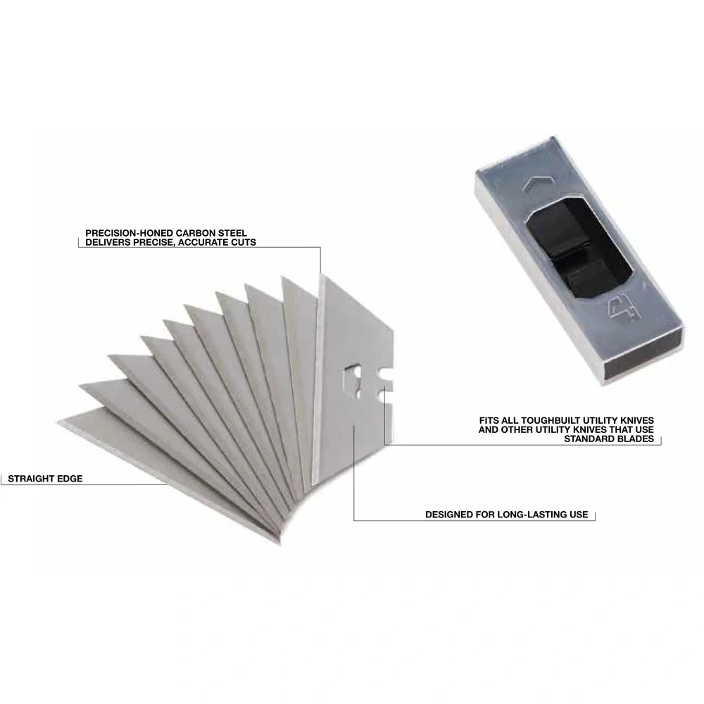 Náhradní lichoběžníkové čepele, TB-H4S30-80, Toughbuilt