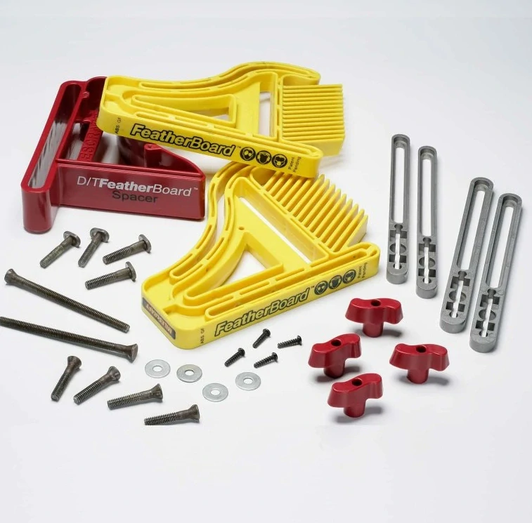 D/T FeatherBoard™ – přítlačný hřeben pro bezpečné řezání, Milescraft, M1407