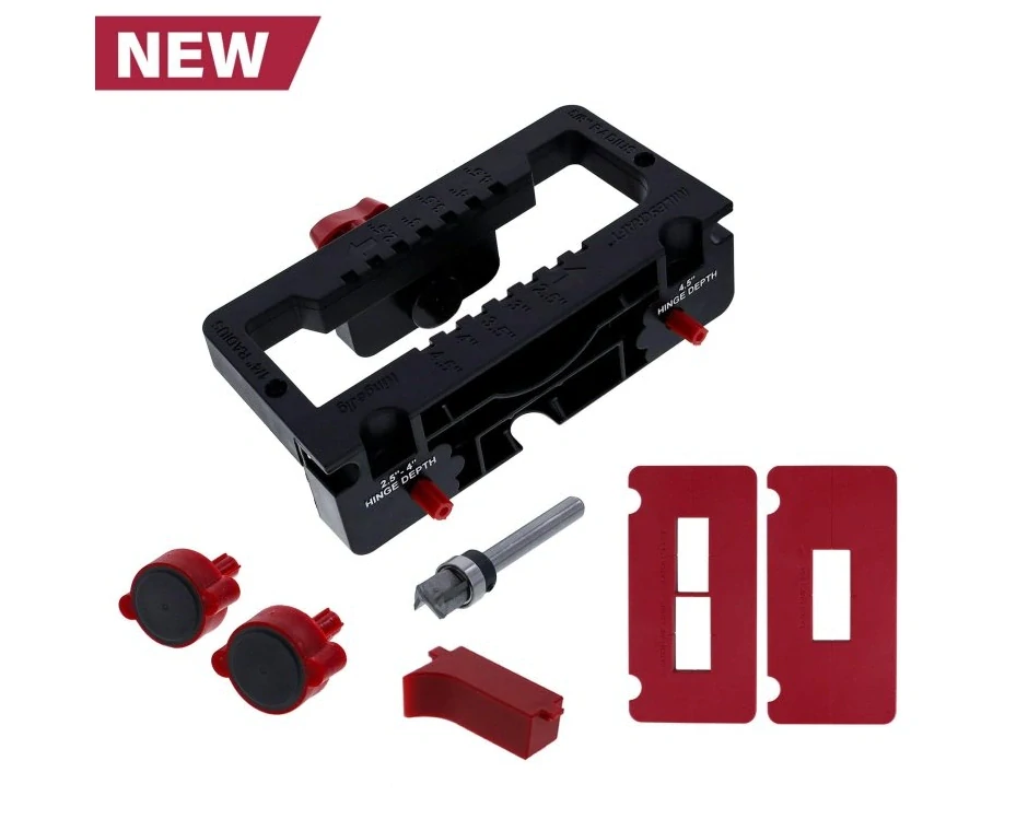 HingeJig™ – šablona na panty a zámky dveří, Milescraft, M1226