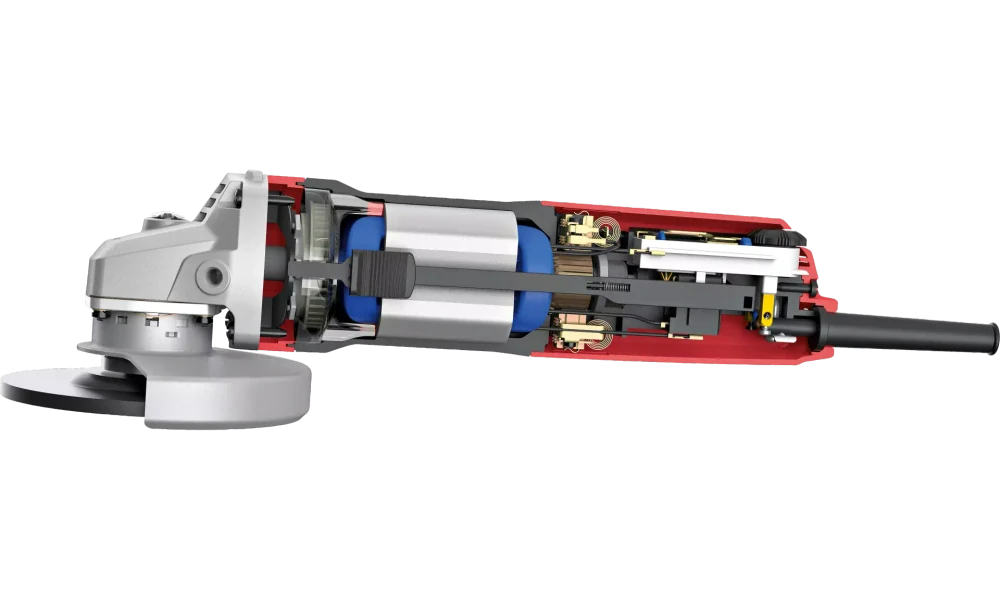 Úhlová bruska 1700 W s variabilními otáčkami a brzdou, 125 mm, LBE 17-11 125, FLEX
