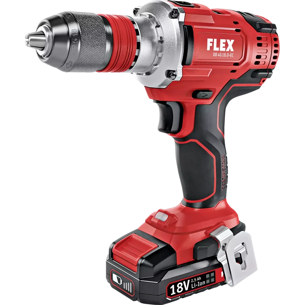 Aku-šroubovák 18,0 V, 4-rychlostní, DD 4G 18.0-EC C, FLEX