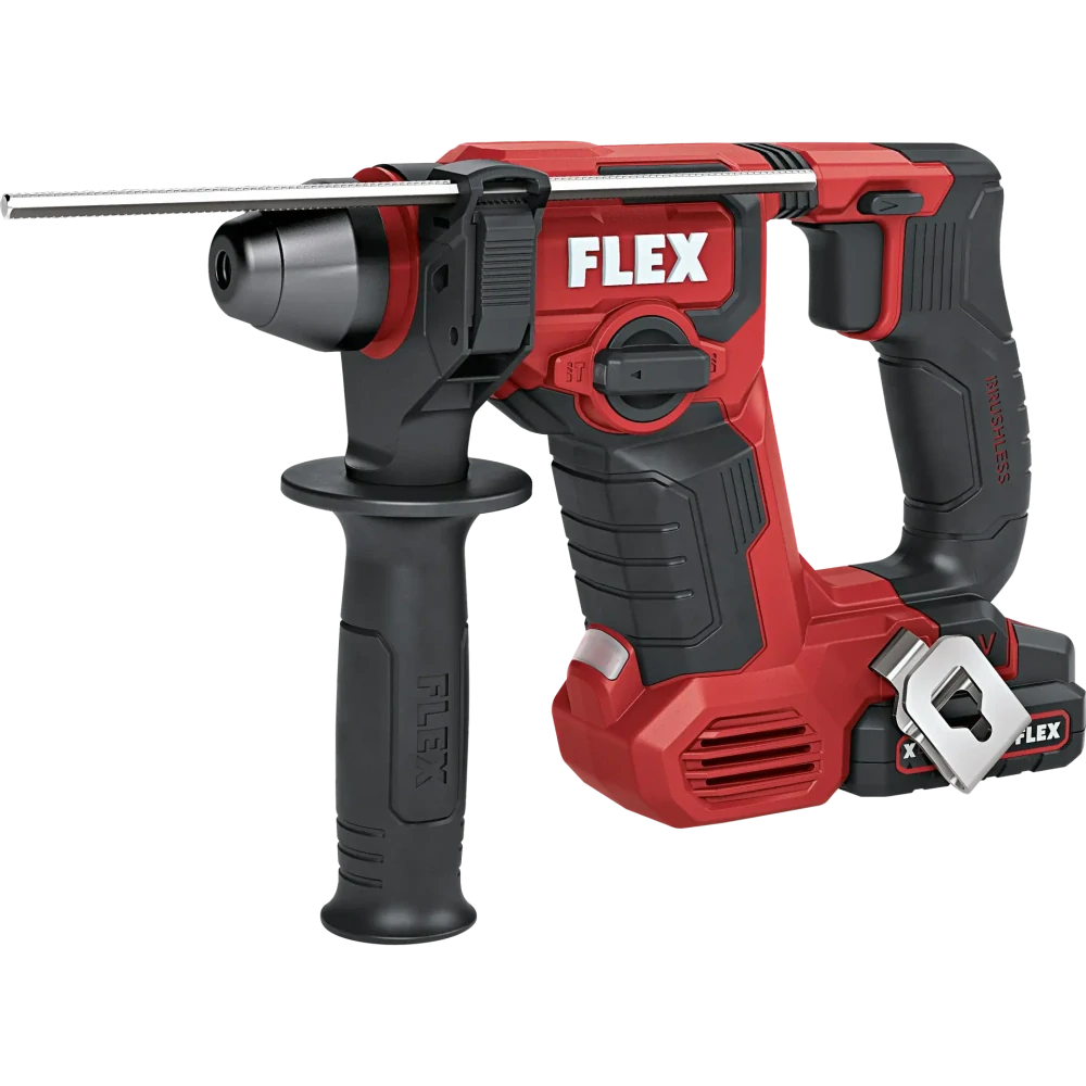Kompaktní a výkonné aku-vrtací kladivo 12 V, FHE 1-16 12-EC, FLEX