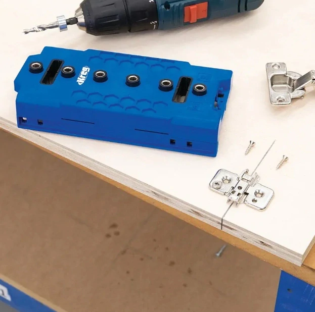 Šablona pro vrtání otvorů pro nosiče polic, 5 mm, KMA3232, Kreg