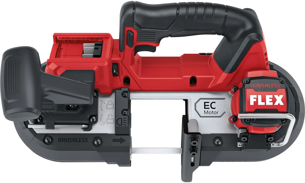 Aku-pásová pila 18 V, SBE 64 18-EC, FLEX