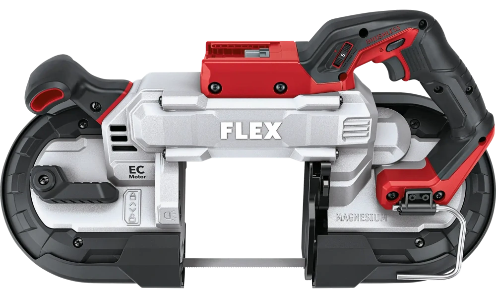 Aku-pásová pila 18 V, SBE 127 18-EC, FLEX