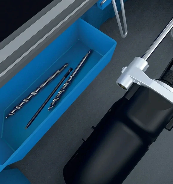 Foreman Svrtávací stroj na skryté šroubové spoje, DB210-EUR, Kreg 