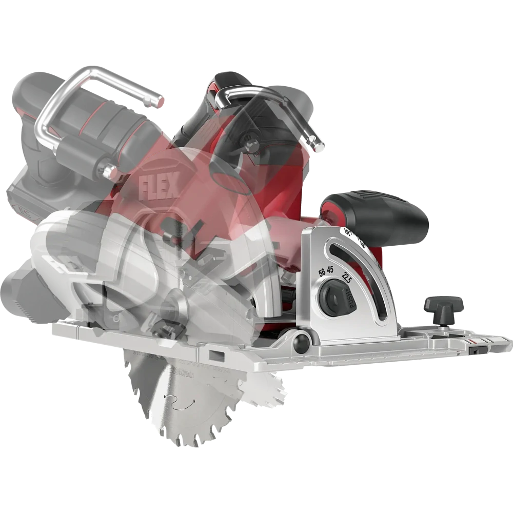 Aku-kotoučová pila se zápustným krytem 18 V, CS 68 18-EC, FLEX