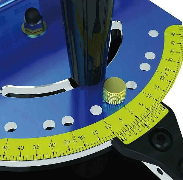 Úhlové pravítko s profilem a dorazem, KMS7102, Kreg 