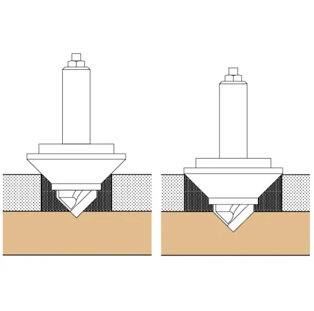 Sada na ornamenty, fréza 3D S=8mm, šablona KLASIK s rámem, CRCS-START1, CMT 