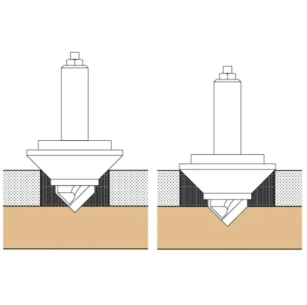 Fréza na ornamenty 3D náhradní, S=8mm, CRCS-CUT8, CMT 