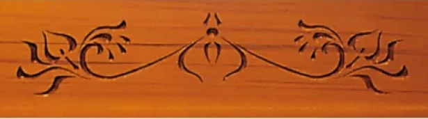 Šablona na ornamenty na rámy KASKADA 530x110mm, CRCS-405, CMT 