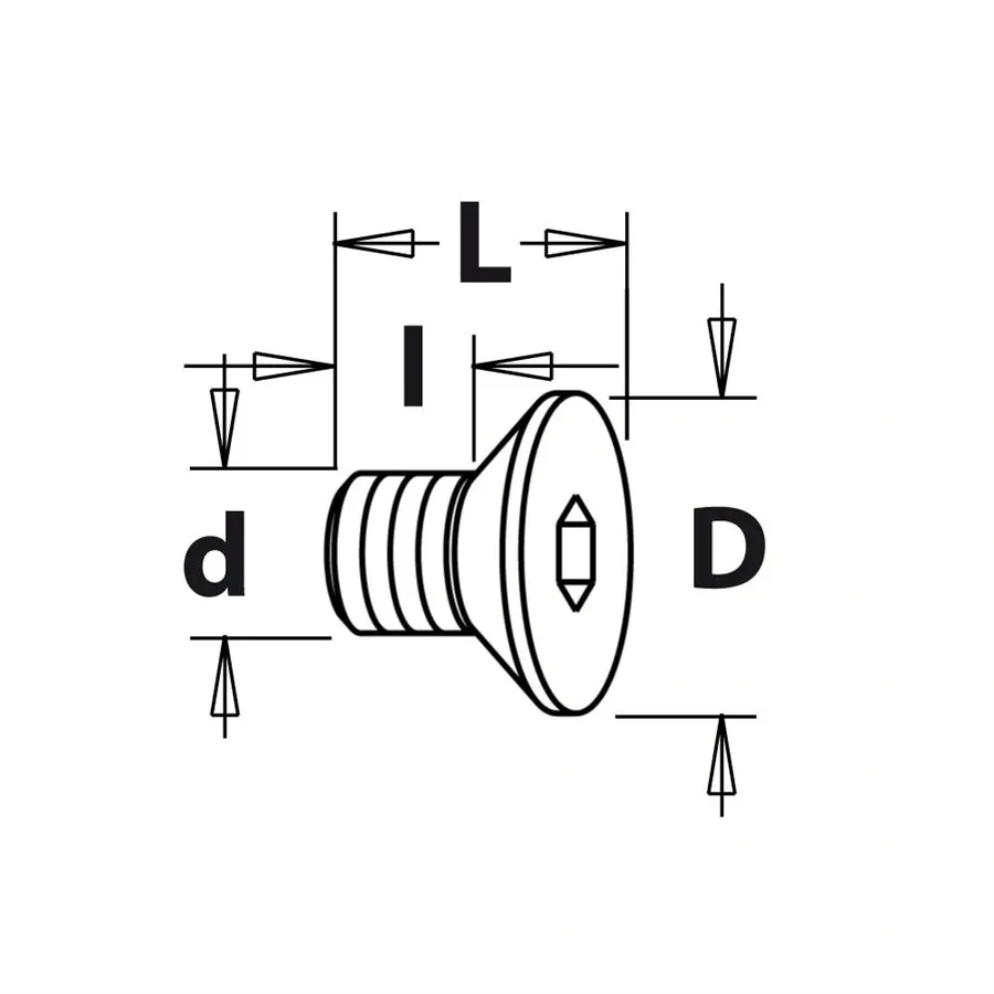 Šroub TSPEI - M3x4x6 D6, IGM, RSS-SWM3