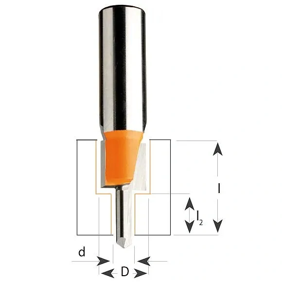 Fréza na vruty - D12,7x24,2 d4,36x13,9 S=8 HW, C91310111, CMT