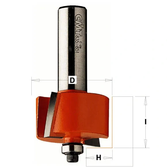 Falcovací fréza na polodrážku - H9,5 D31,7x19 S=8 HW, C93531811, CMT