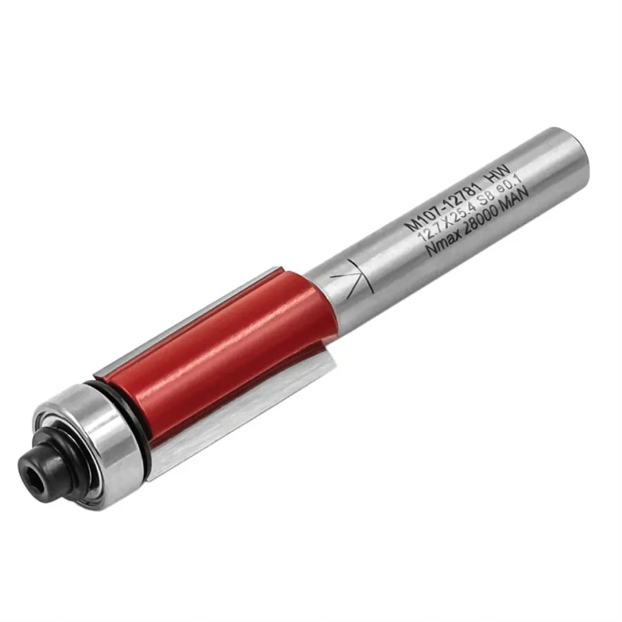 Ořezávací fréza se šikmým zubem - D12,7x25,4 L77 S=8 HW, M107-12781, IGM