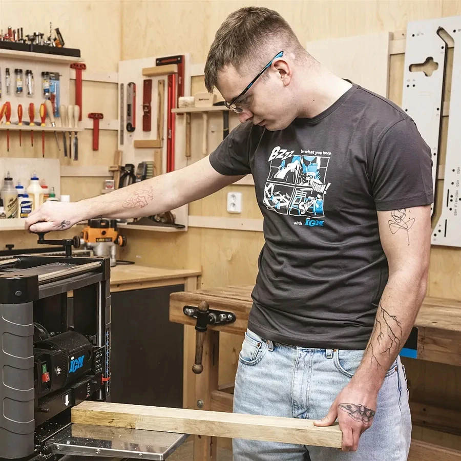 Tričko Comics Chair antracit, OD-TR5M04, IGM - vel. XL