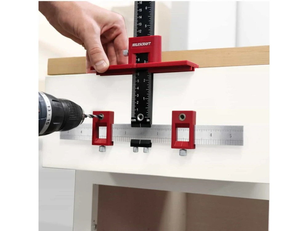 Přípravek na vrtání dvířkových úchytek, Milescraft, M1340