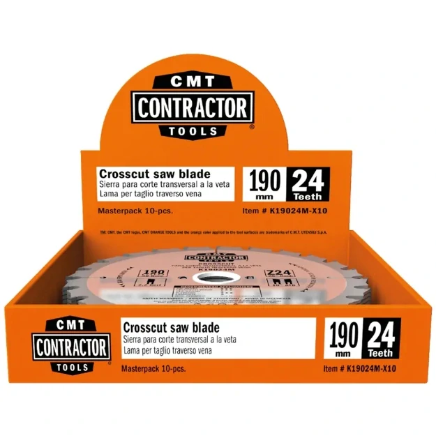 Pilový kotouč na dřevo, Masterpack - D160x2,2 d20 Z24 HW, 10ks, - K16024H-X10, CMT Contractor