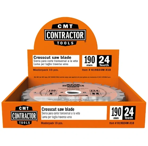 Pilový kotouč na dřevo, Masterpack - D216x2,4 d30 Z24 HW, 10ks, - K21624M-X10, CMT Contractor