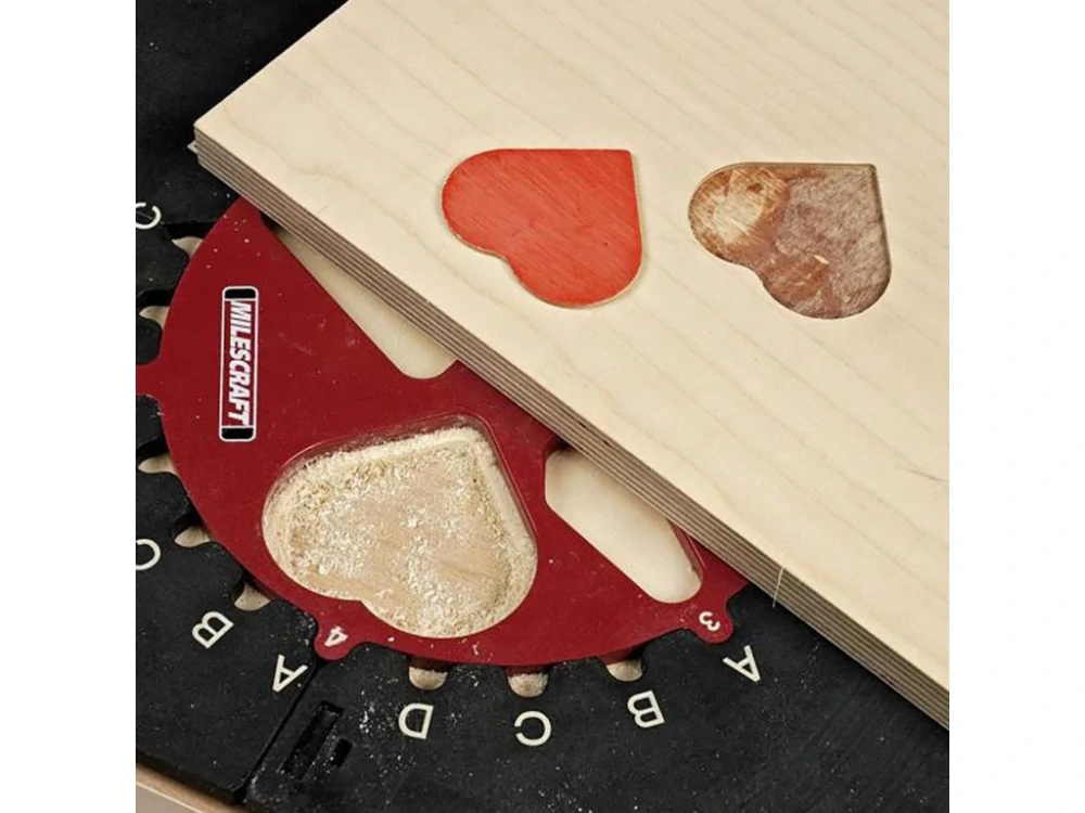 Přípravek pro frézování ornamentů a vzorů, Milescraft, M1257