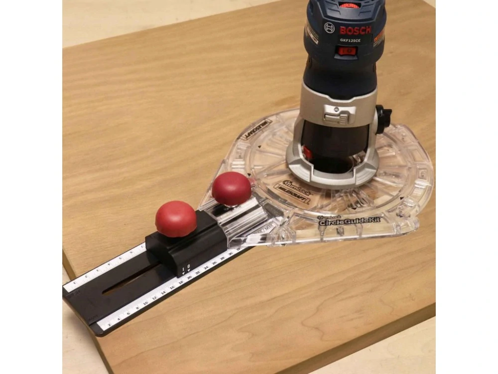 Přípravek pro frézování malých kružnic, Milescraft, M1260