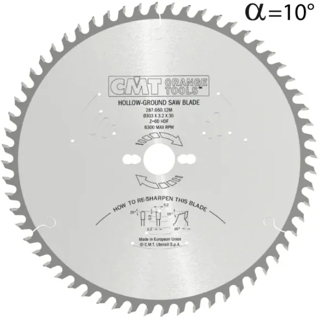 Pilový kotouč na lamino bez předřezu - D220x3,2 d30 Z42 HW, - C28704209M, CMT Industrial C287