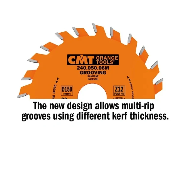 Drážkovací kotouč - D180x3 d35 Z18 HW, - 240.030.07R, CMT Orange Industrial