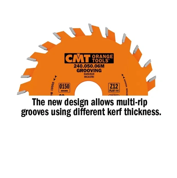 Drážkovací kotouč - D180x4 d30 Z18 HW, - C24004007M, CMT Orange Industrial