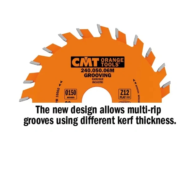 Drážkovací kotouč - D180x6 d30 Z18 HW, - C24006007M, CMT Orange Industrial