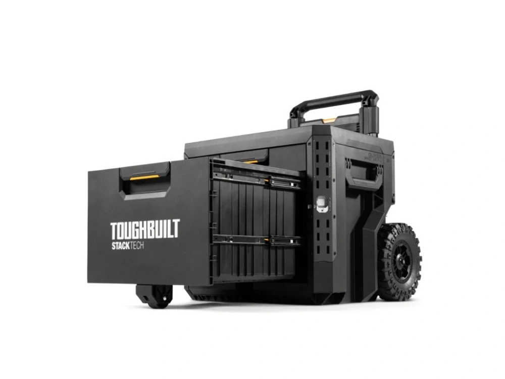 Pojízdný box na nářadí 2× zásuvka, TB-B1-D-R92, ToughBuilt StackTech®