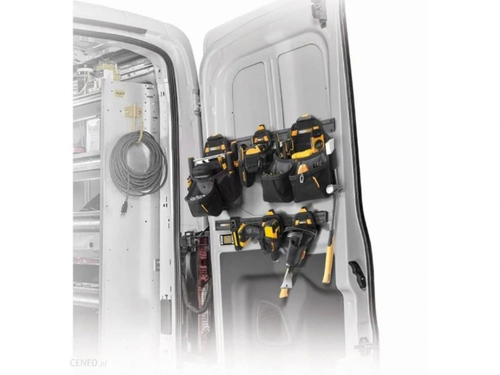 Velký set opasku, kapsářů a nástěnné lišty včetně klipů, TB-CT-153-11, Toughbuilt