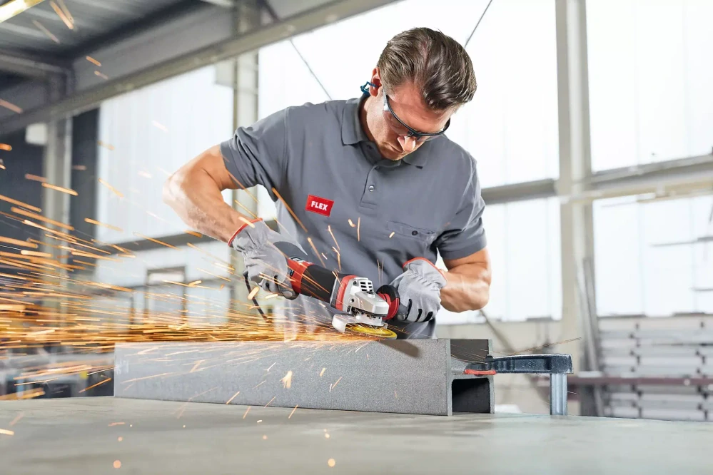 Úhlová bruska 1700 W s brzdou, 125 mm, LB 17-11 125, FLEX