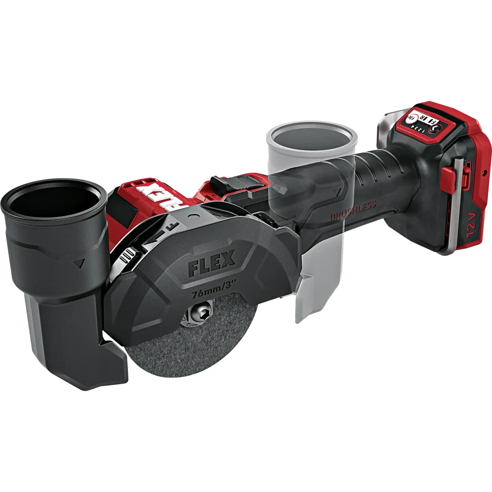 Aku-úhlová minibruska 12 V, 76 mm, LBE 76 12-EC, FLEX