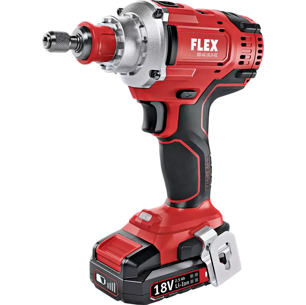 Aku-šroubovák 18,0 V, 4-rychlostní, DD 4G 18.0-EC C, FLEX